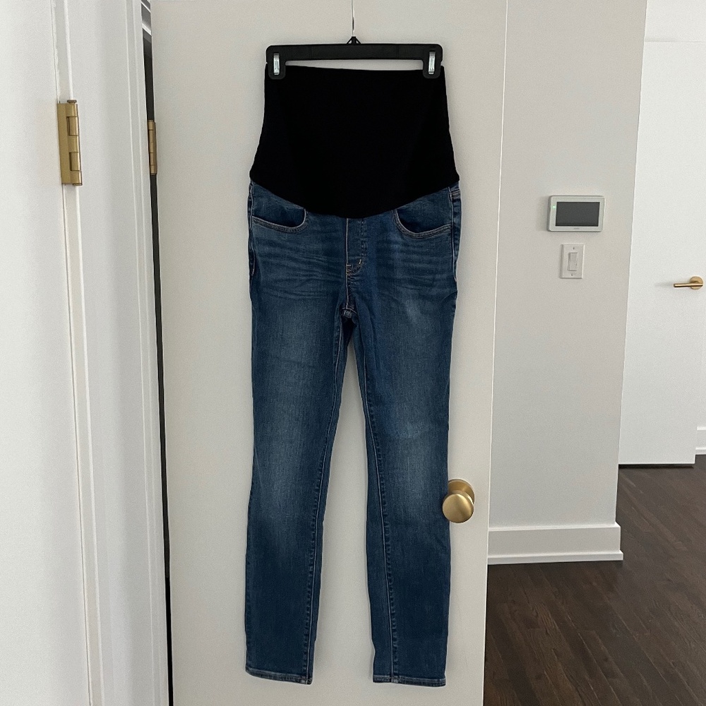 Hatch The Over The Bump Slim Maternity Jean Size 28